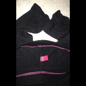 Super Cute Betsey Johnson black leggings